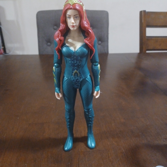 DC Multiverse Mera Action Figure Aquaman Movie 12 In Articulated pre-woned - Picture 2 of 6